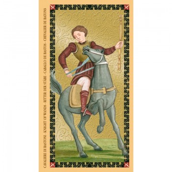 Golden Tarot Of Renaissance Kortos Lo Scarabeo